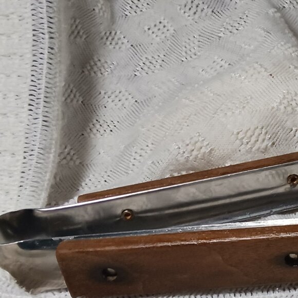 3 Vintage Barbeque Tools, Androck Stainless Steel, Tongs, Fork and Turner - Picture 4 of 6